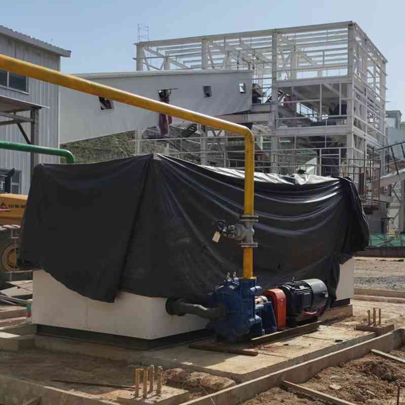 灌漿防滅火設備實際工程圖示